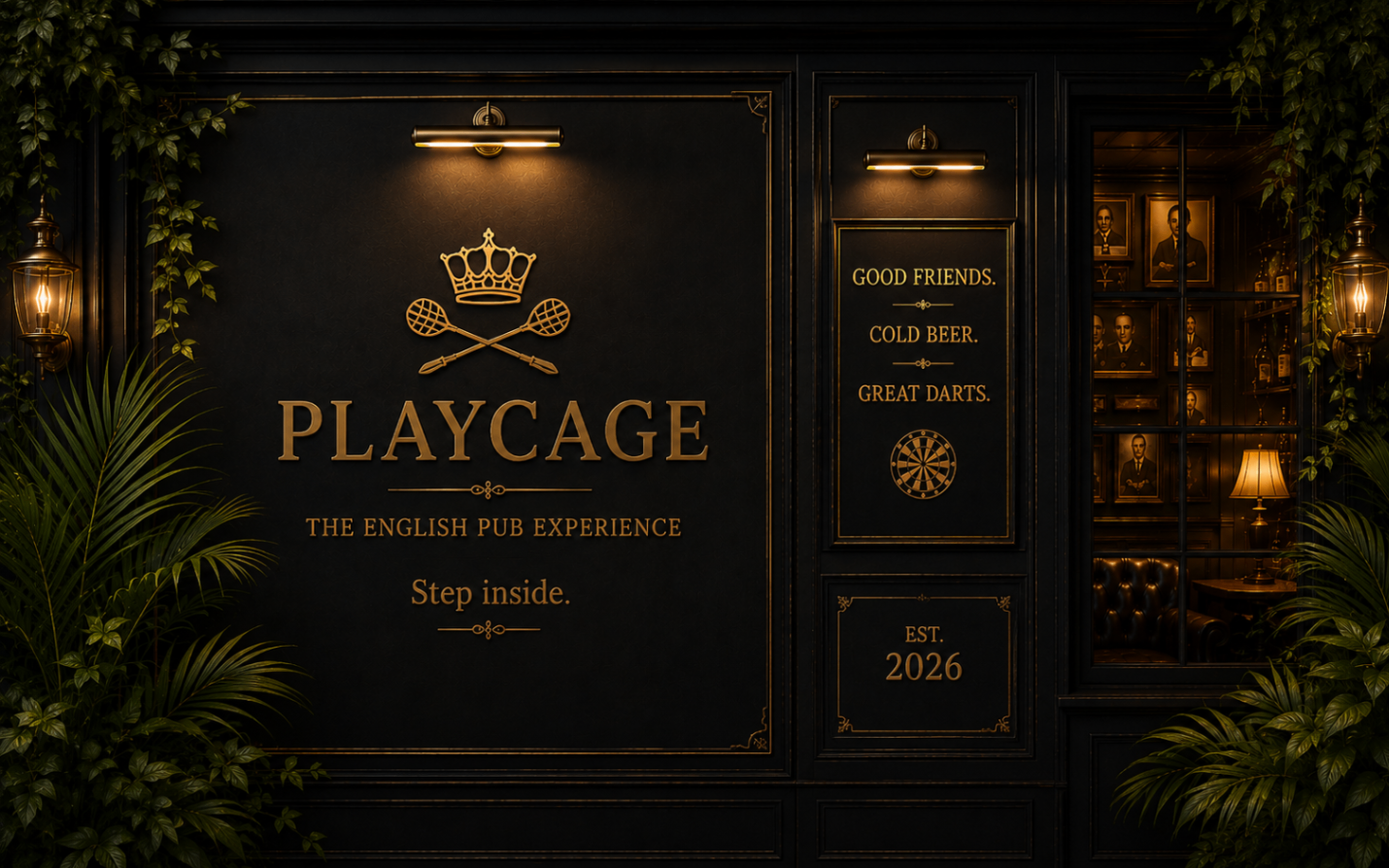 Panneau gauche Playcage